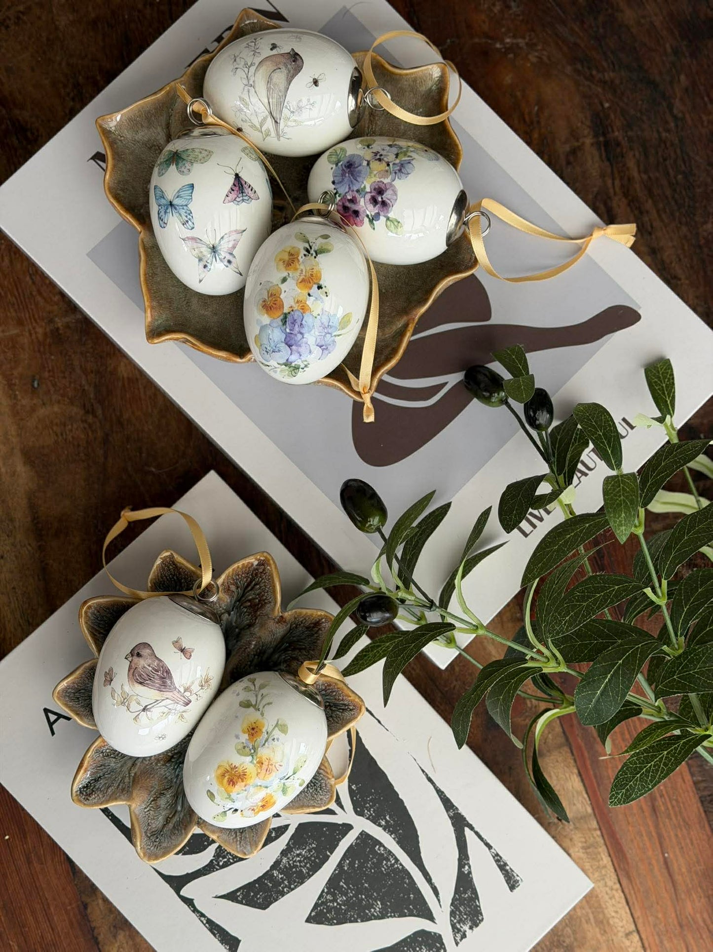 Påskeæg porcelæn - MIX