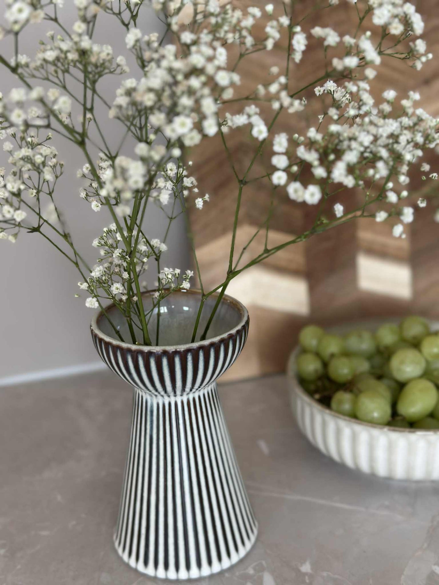 Hyacintvase VIGA - Grå