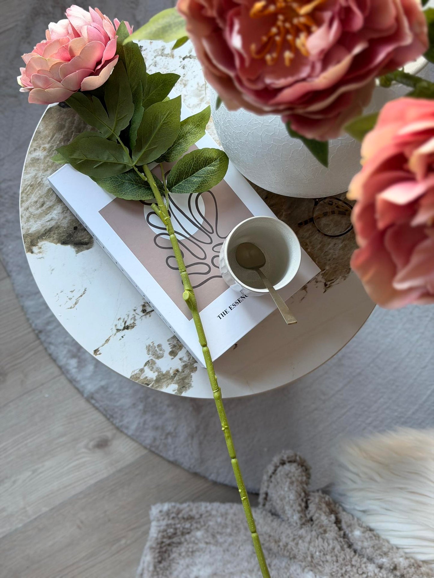 Blomst Pæon Rosa