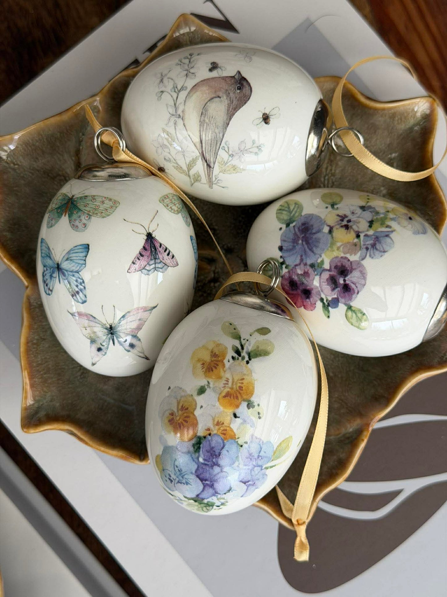 Påskeæg porcelæn - MIX