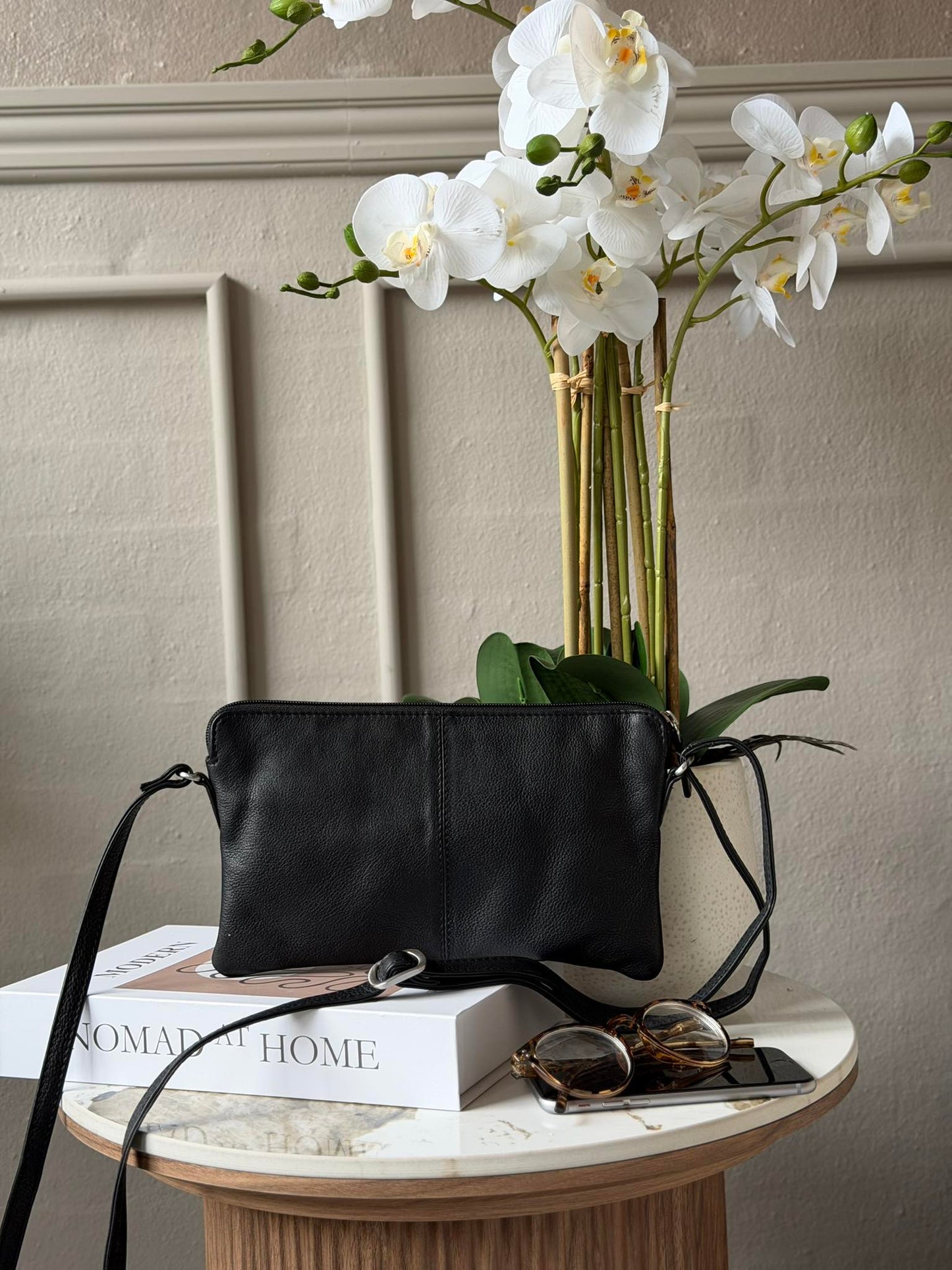 Clutch Misse - Black / Silver