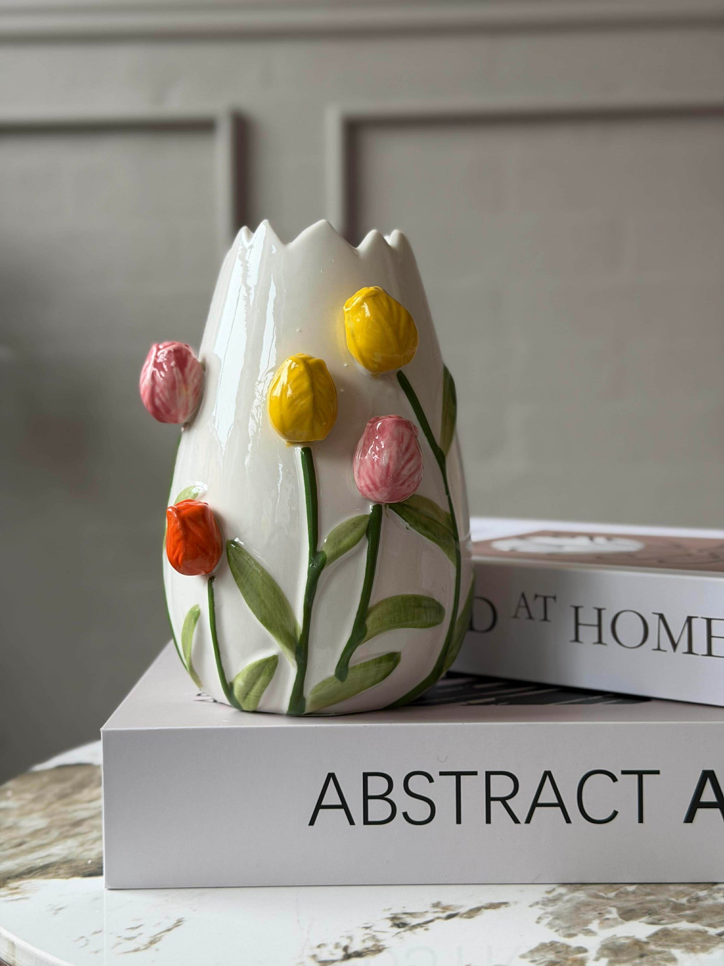 Vase med tulipaner - Flere størrelser