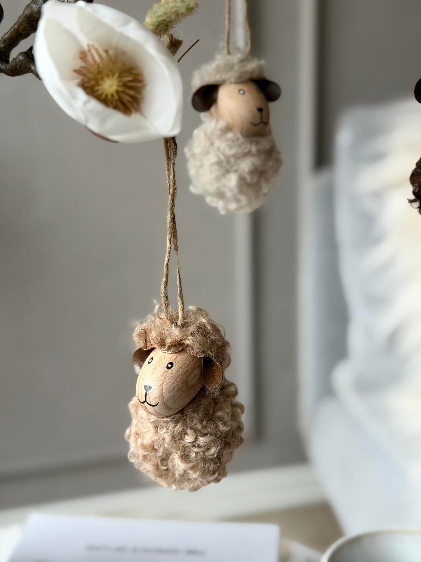 Hængende Fluffy Får - Flere farver