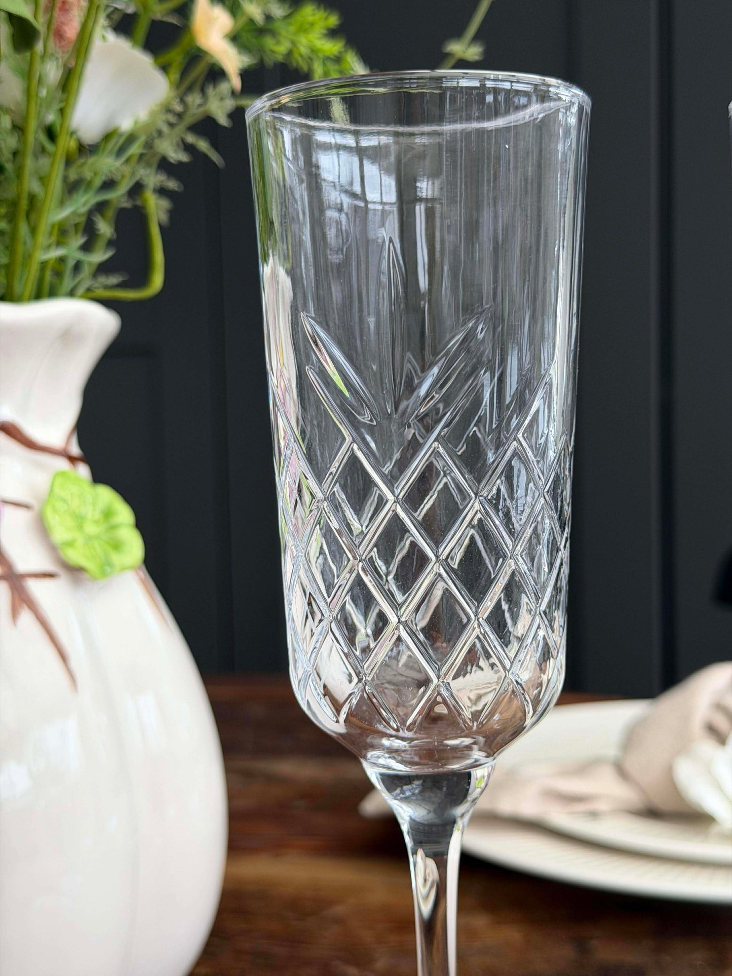 Chanpagne glas - 2 stk