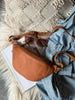 Bumbag Misse - Cognac / Silver