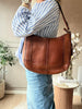Skuldertaske Neri Small - Walnut