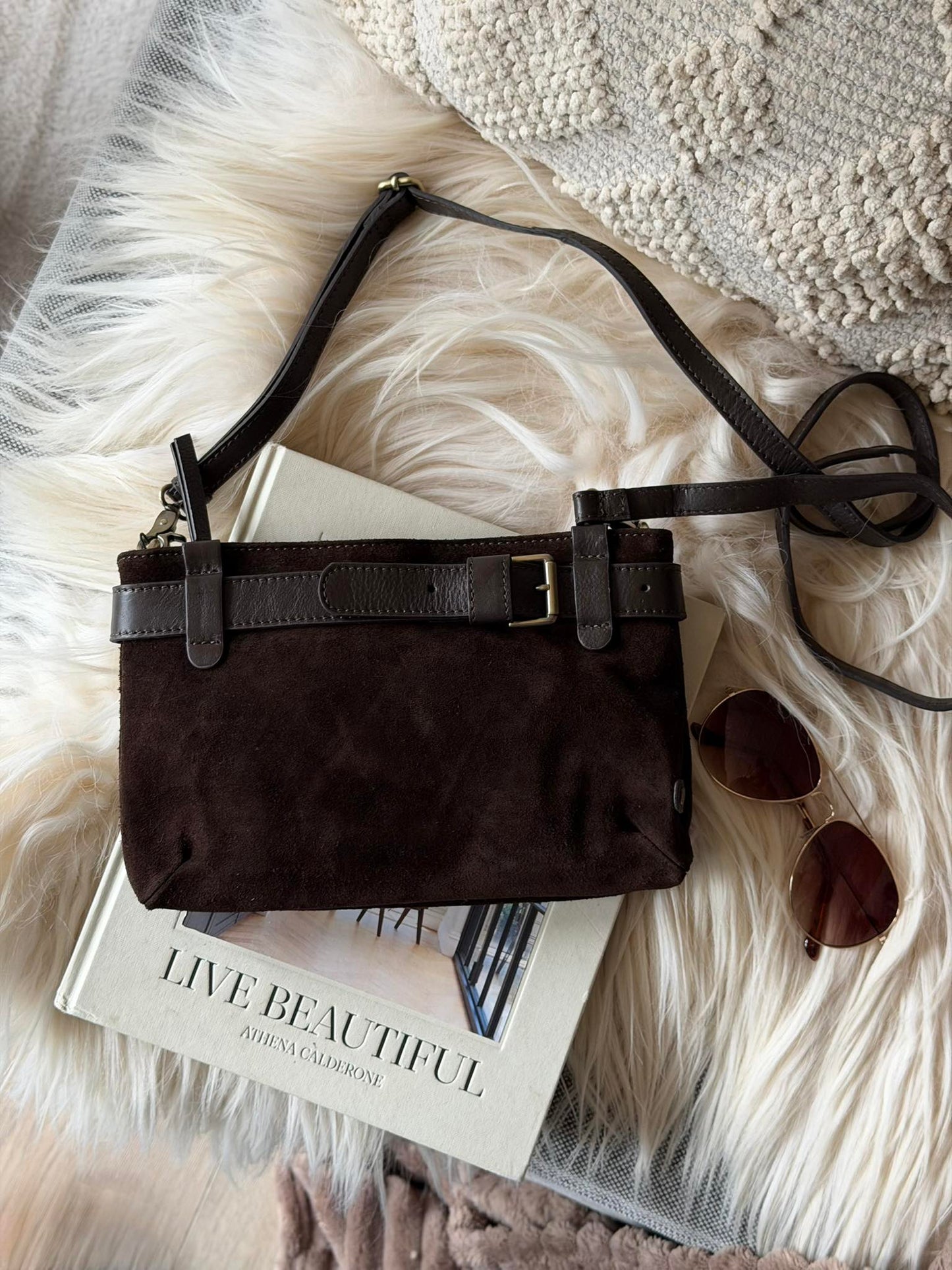 Clutch ruskind - Chocolate