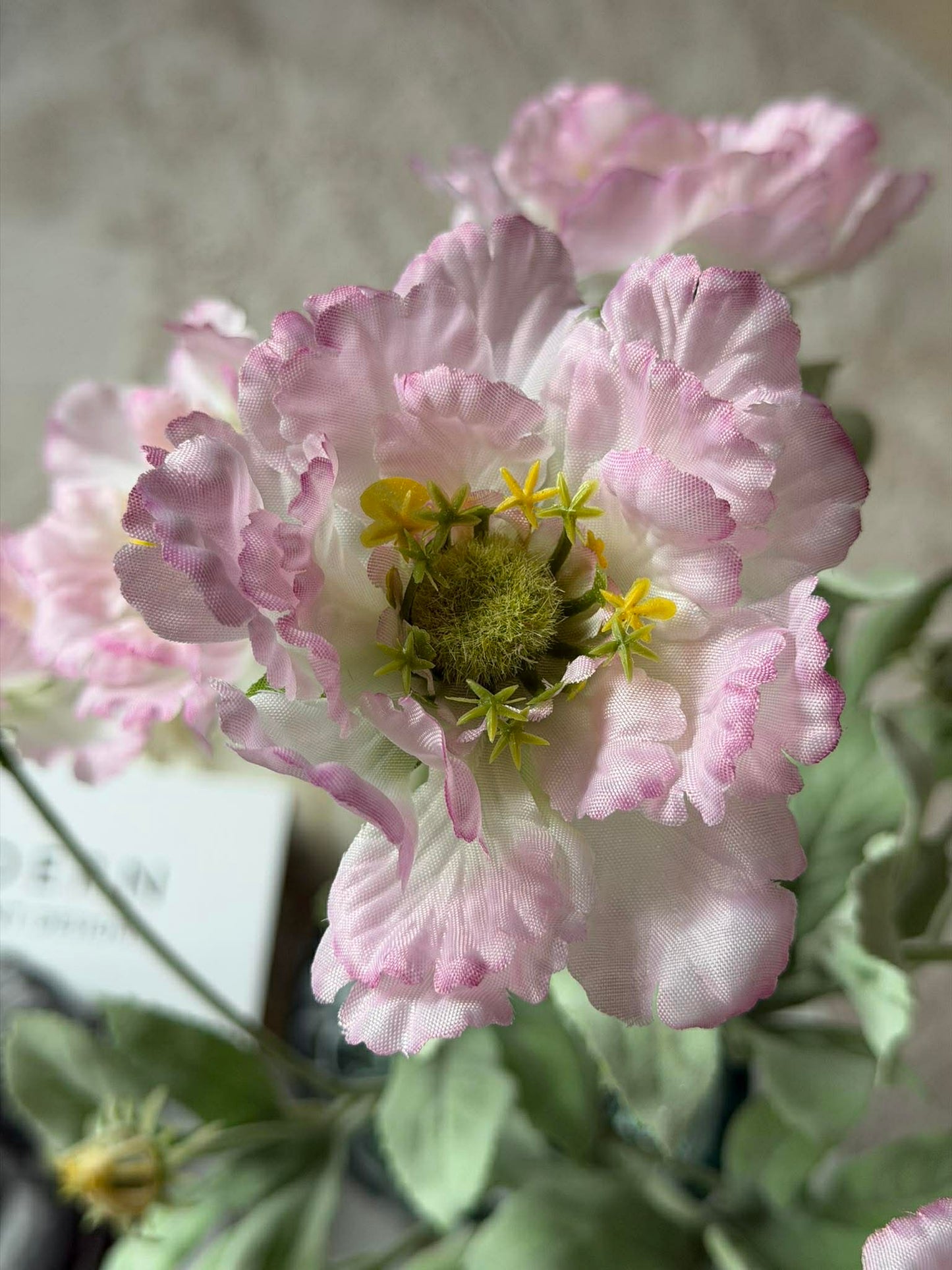 Valmue stilk 62 cm - Rosa