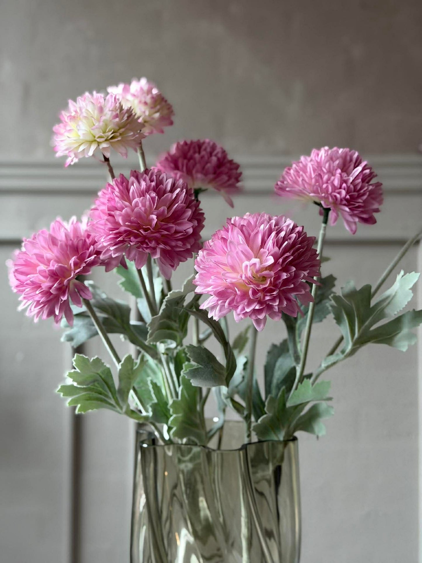 Prydløg stilk 60 cm - Rosa