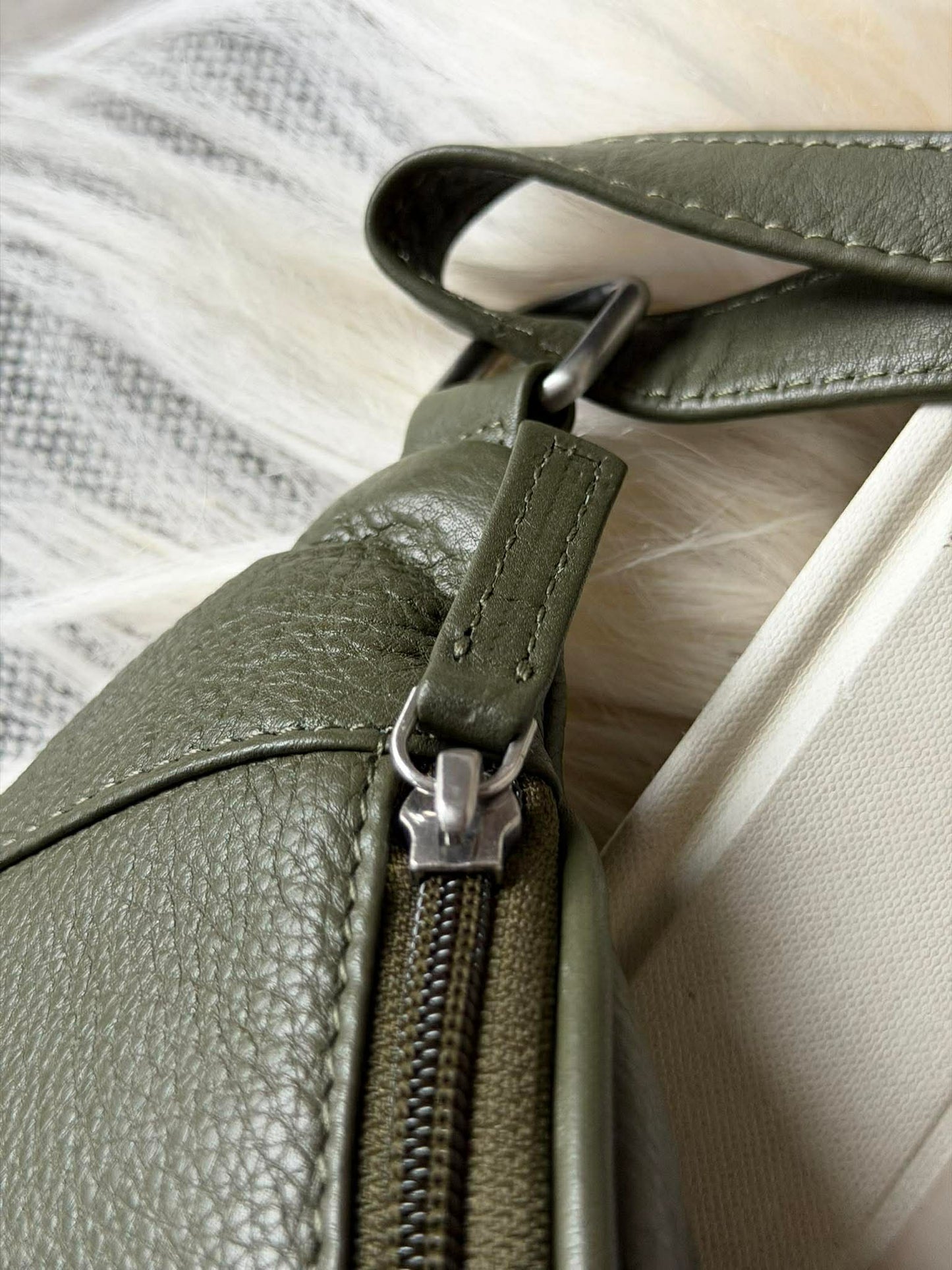 Bumbag Misse - Army / Silver