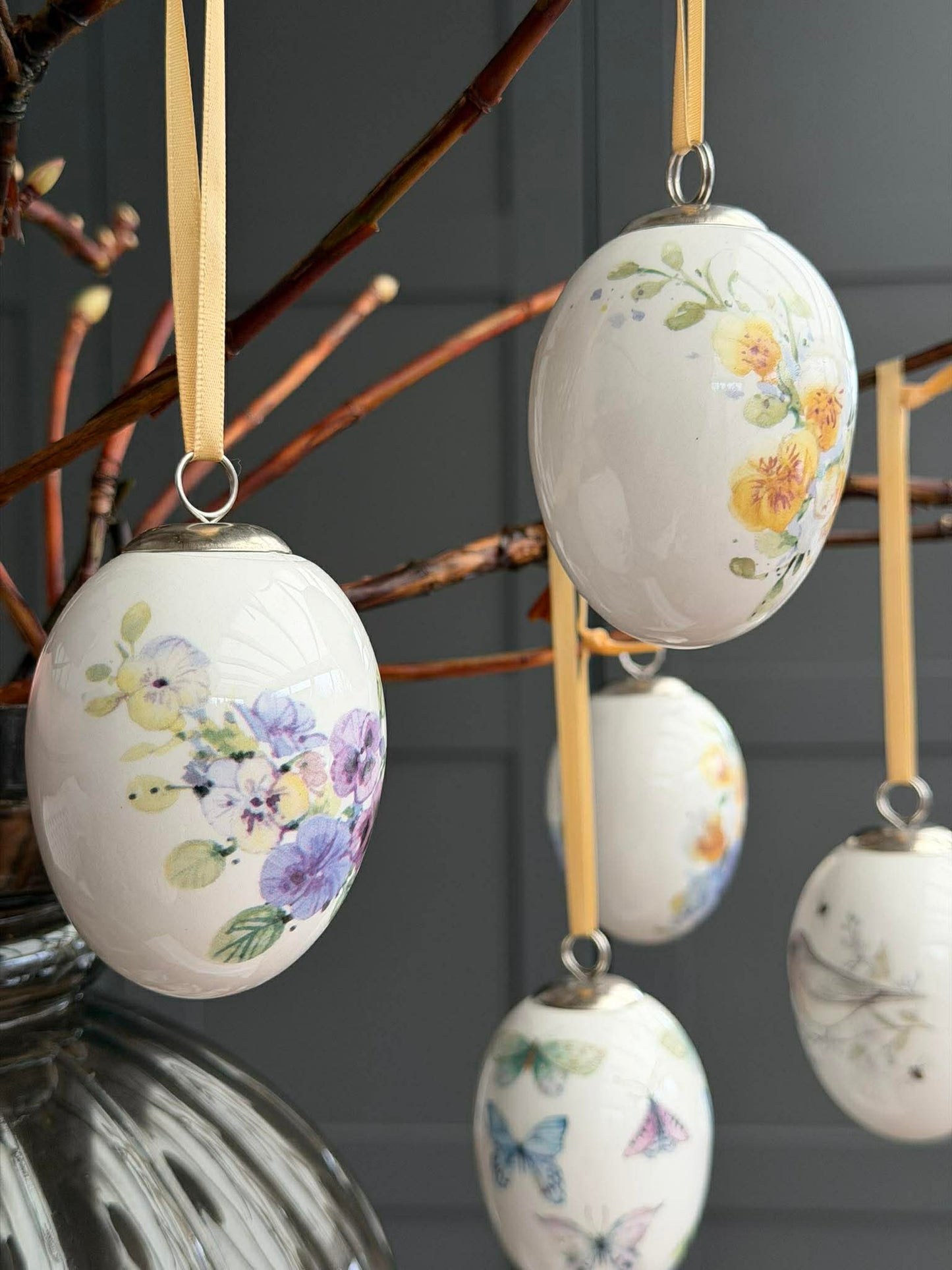 Påskeæg porcelæn - MIX
