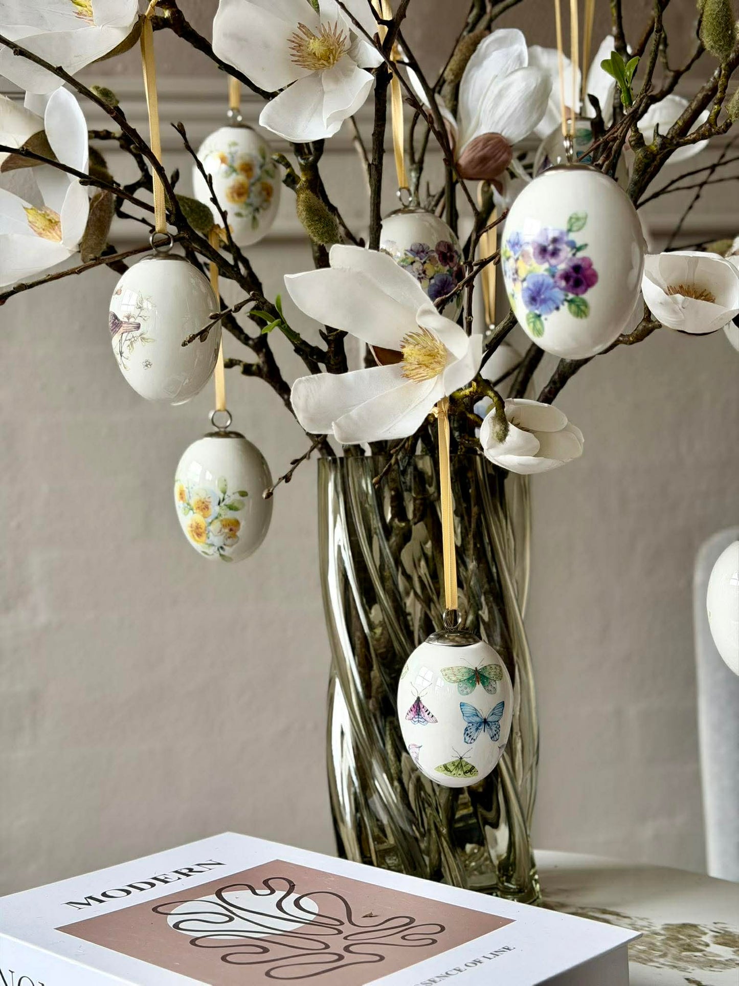 Påskeæg porcelæn - MIX