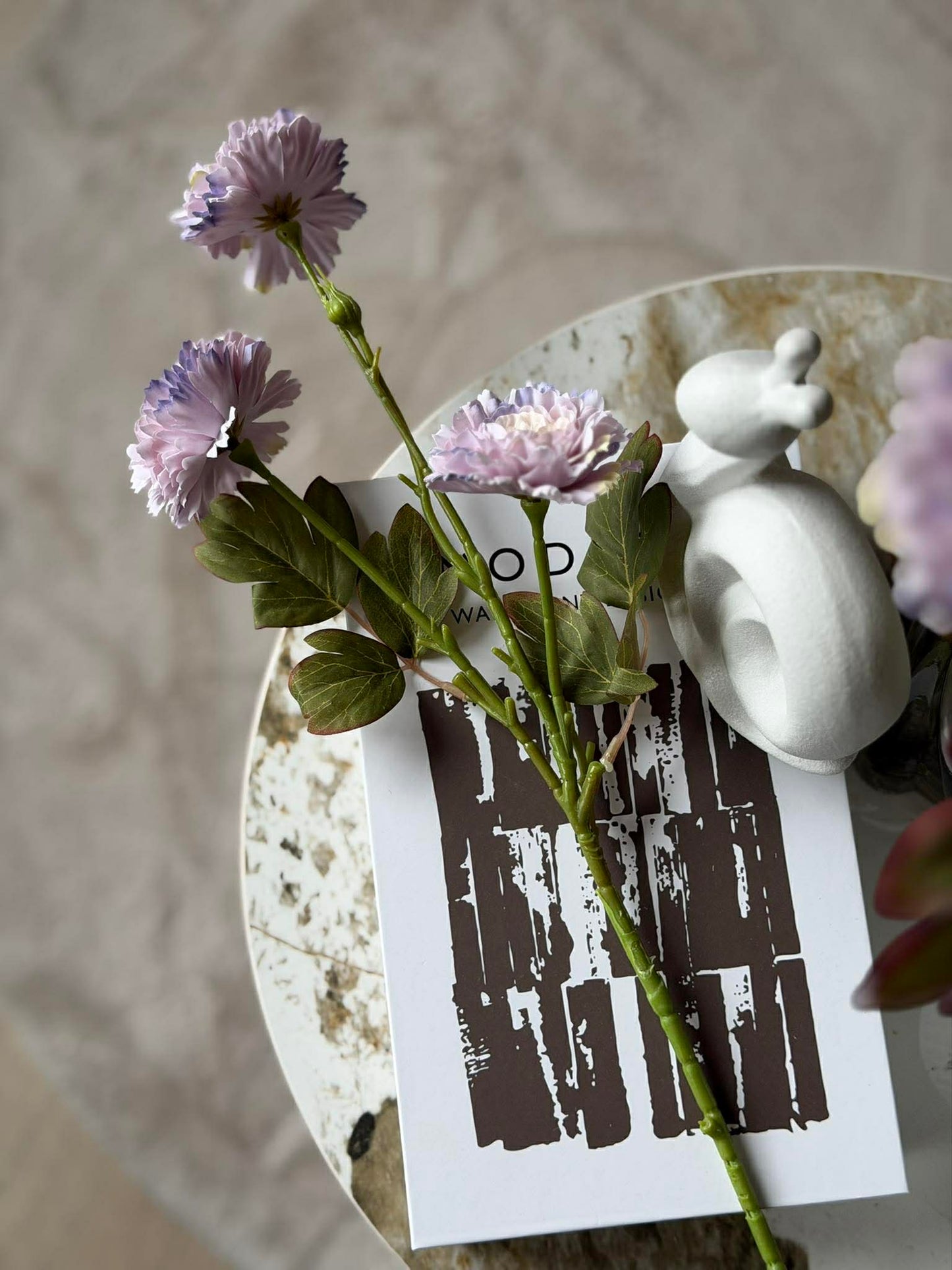 Blomst stilk 70 cm - Lilla