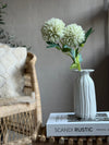 Vase flower - Hvid