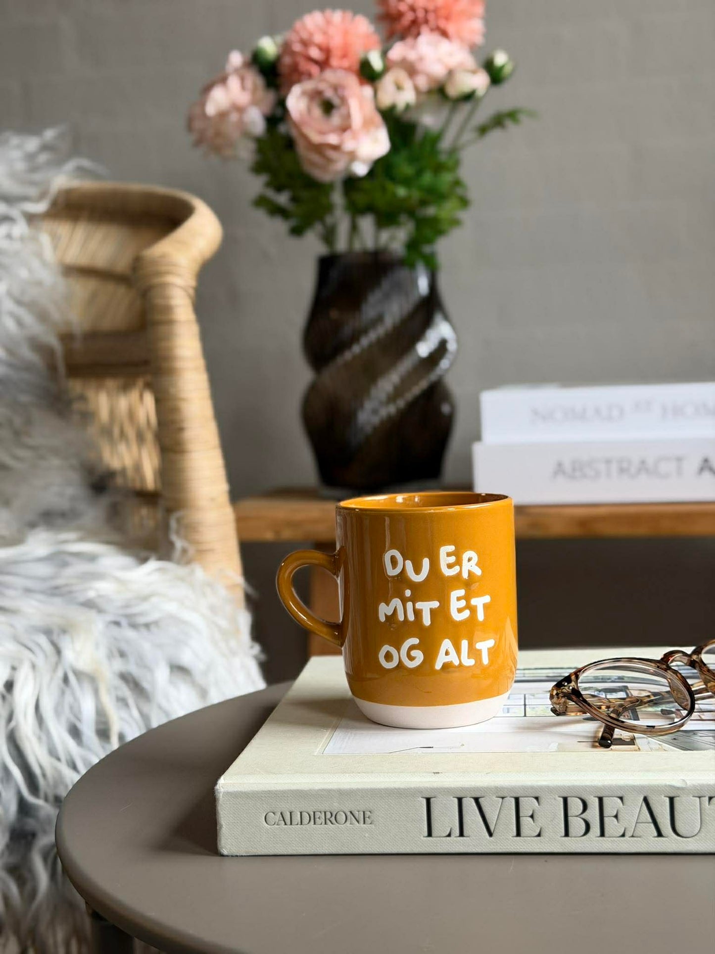 Krus DU ER MIT ET OG ALT - Gul