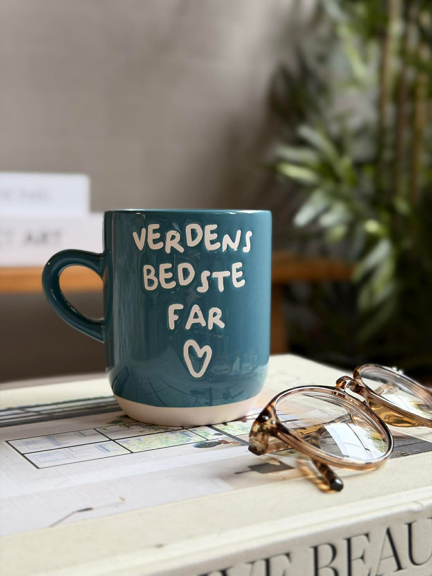 Krus VERDENS BEDSTE FAR - Blå