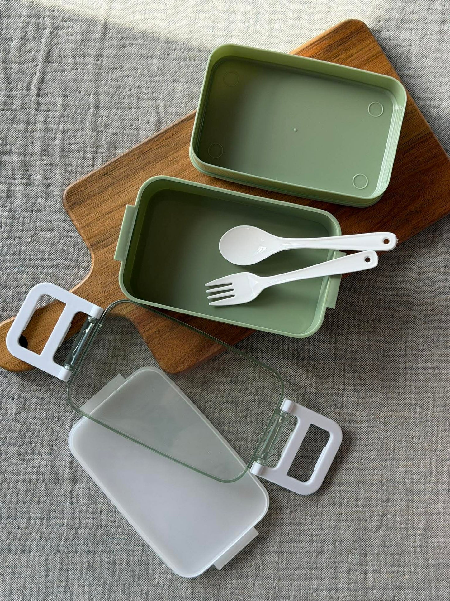 Madkasse med ske og gaffel - Colormix