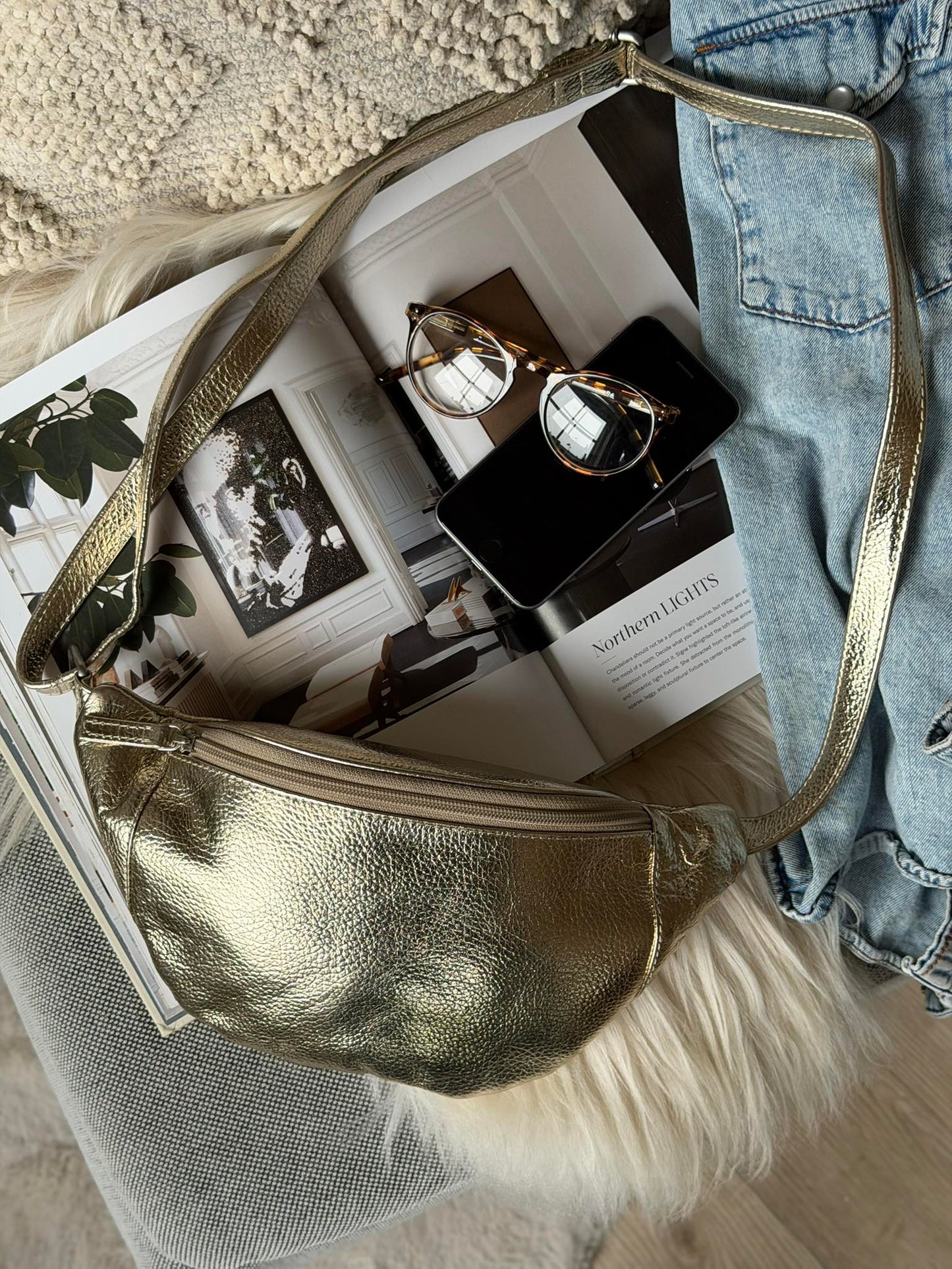 Bumbag Misse - Gold / Silver