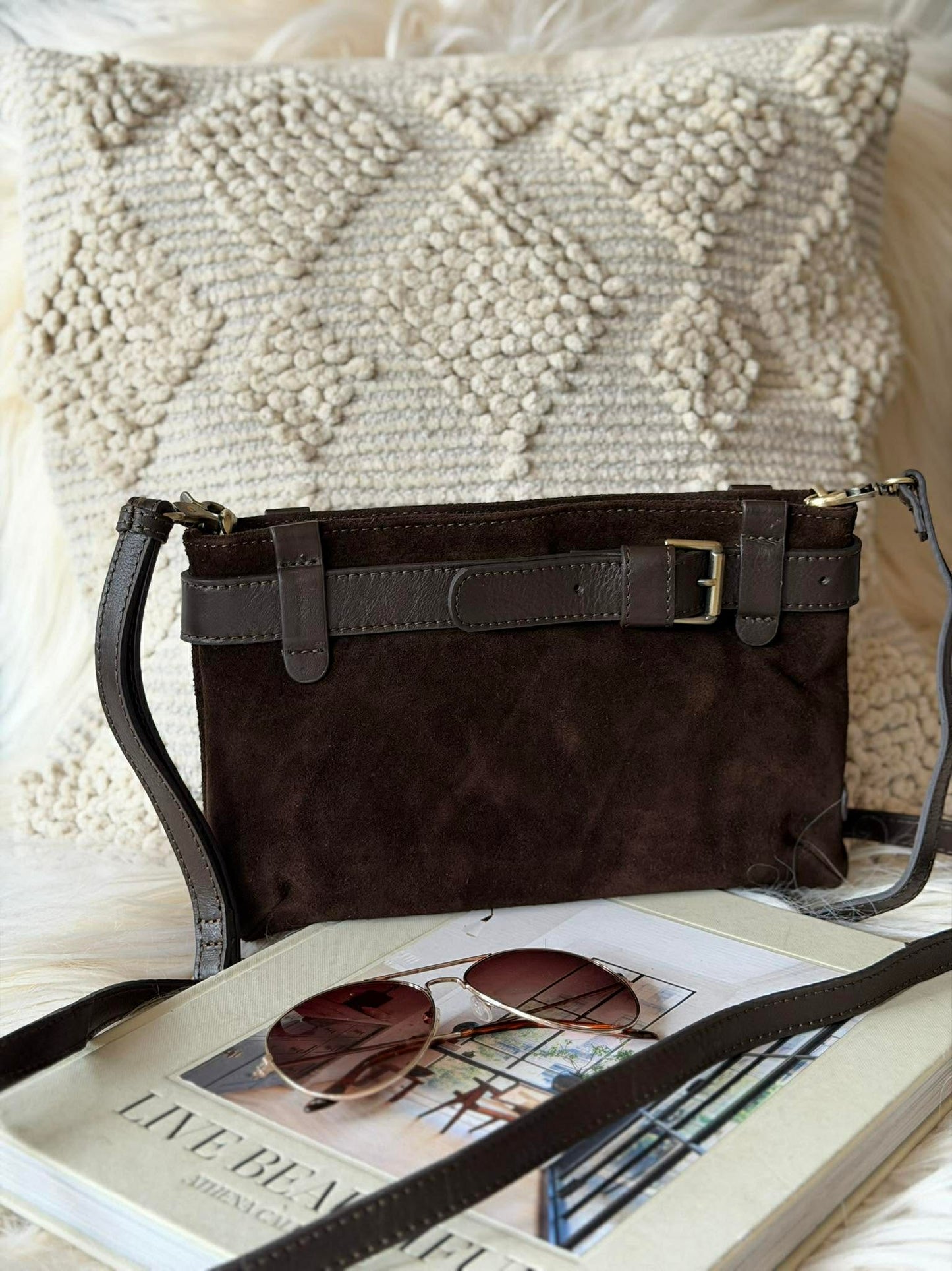 Clutch ruskind - Chocolate