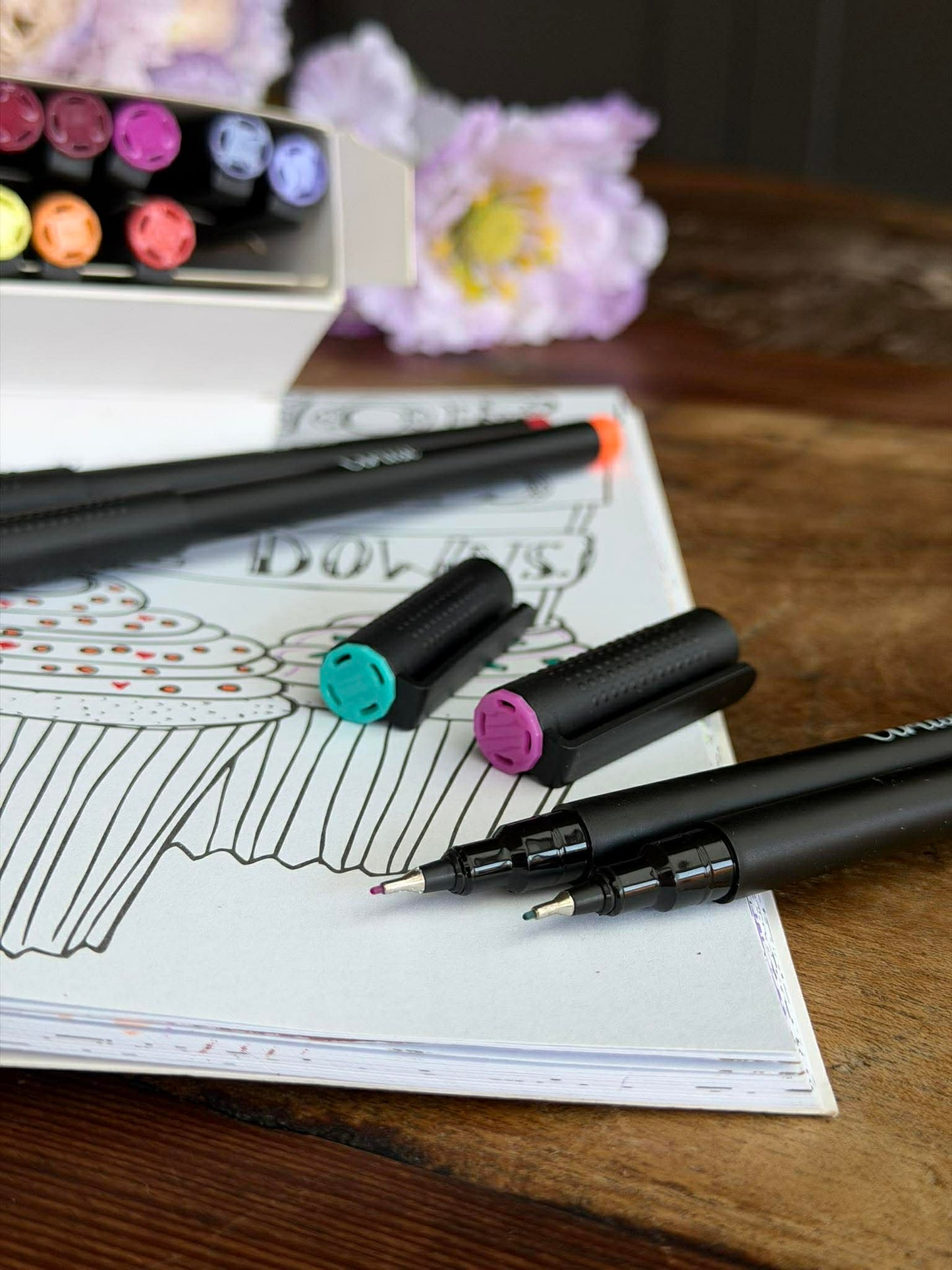 Tusser - Fineliners 24 stk.