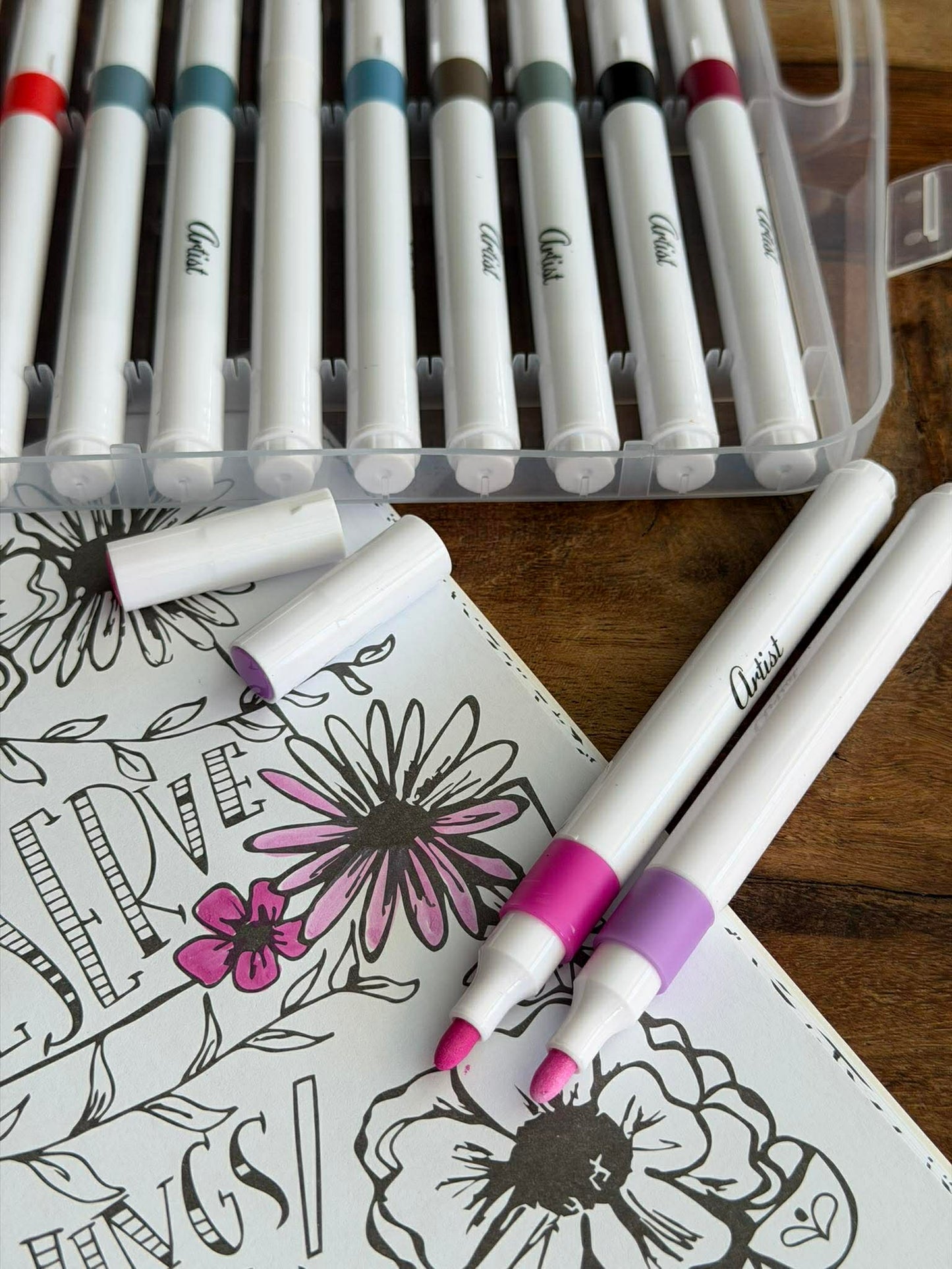 Akryl Markers - 60 stk. Gode til stenmaling