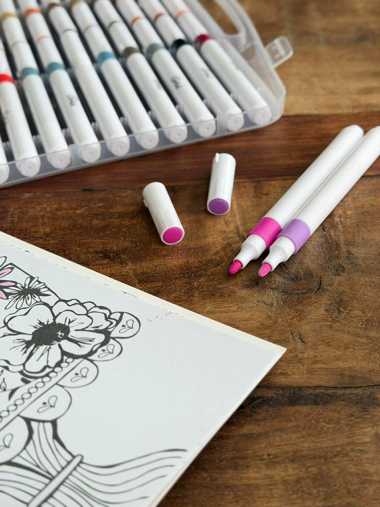 Akryl Markers - 60 stk. Gode til stenmaling