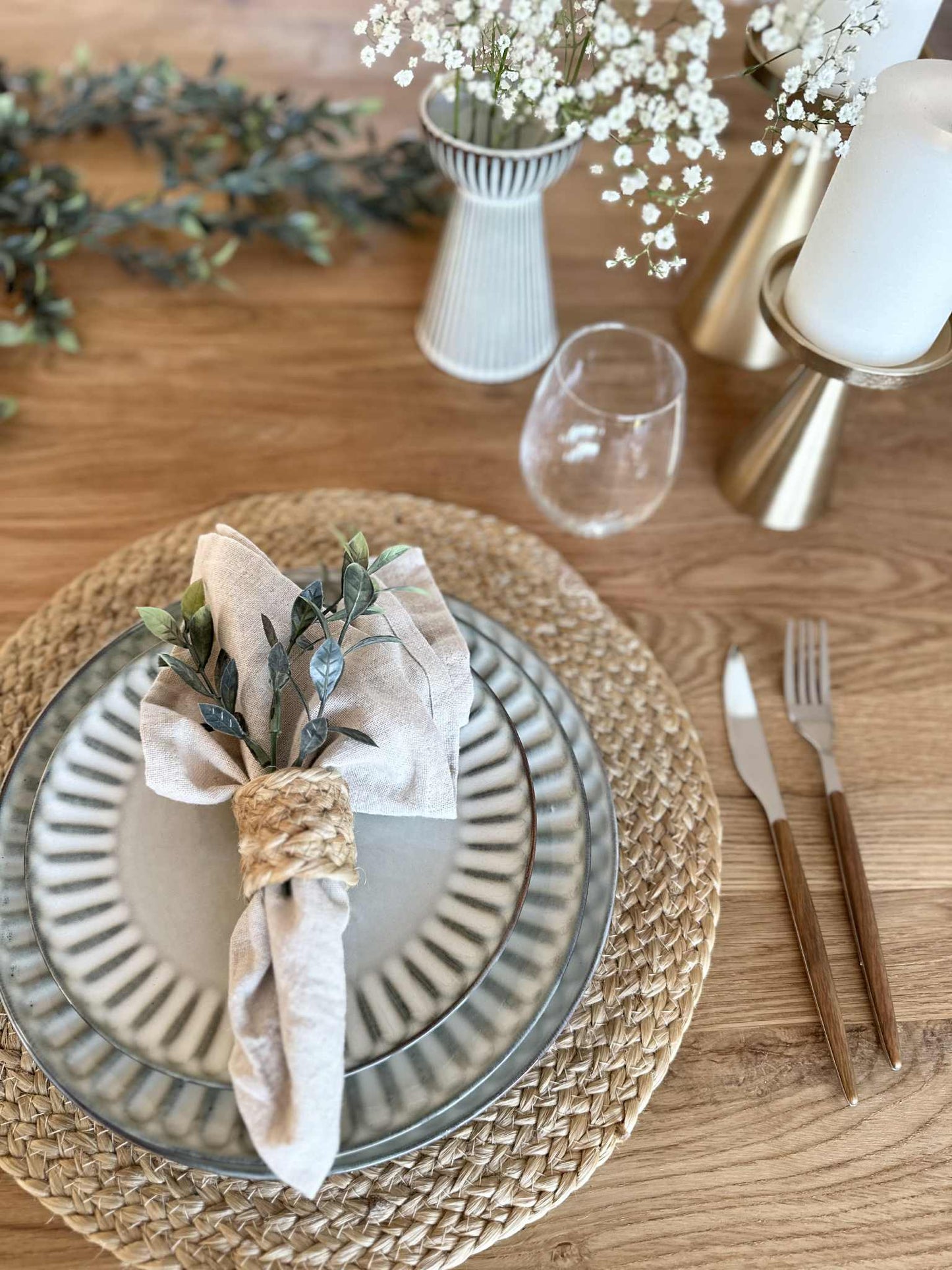 Tallerken VIGA Grå - Flere størrelser