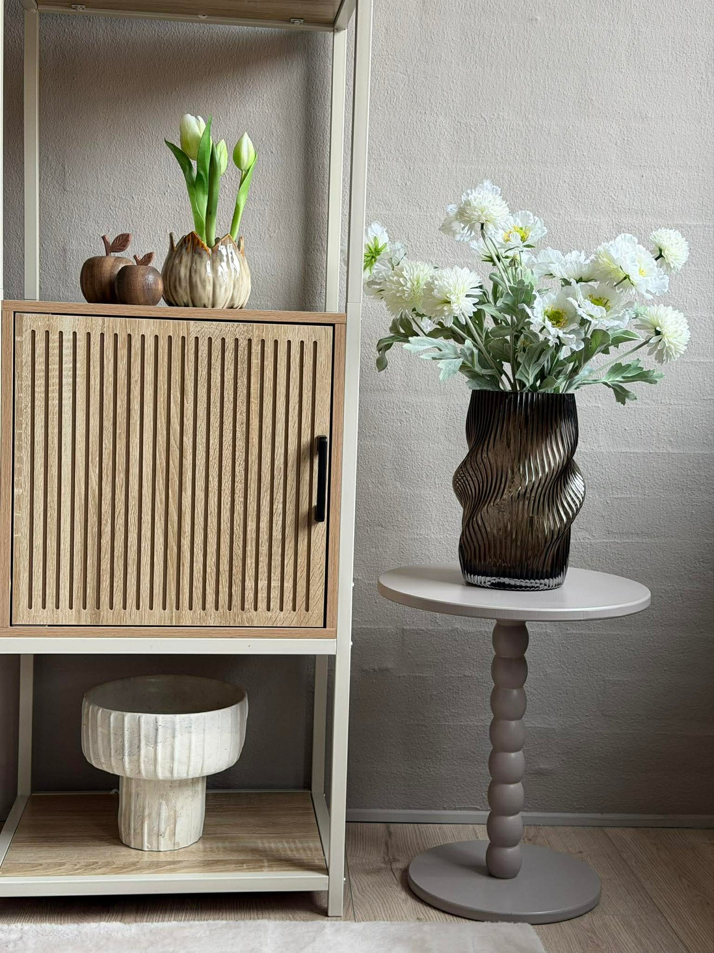 Sidebord - Taupe 35xH40 cm