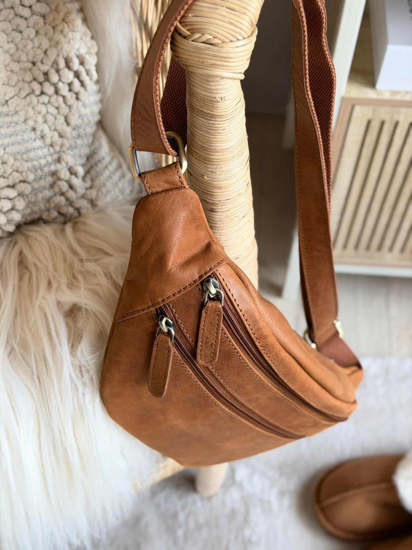 Bumbag – LINA NEW cognac