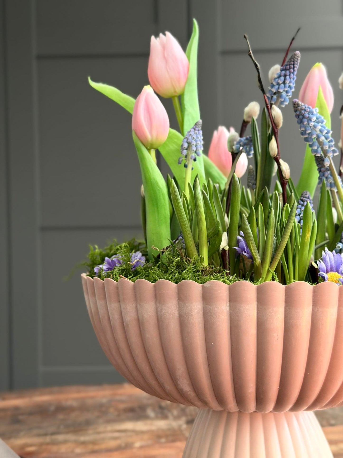 DIY opsats i beton look - Rosa