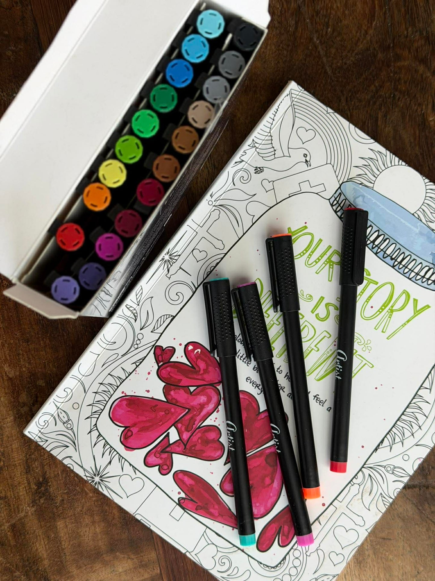 Tusser - Fineliners 24 stk.