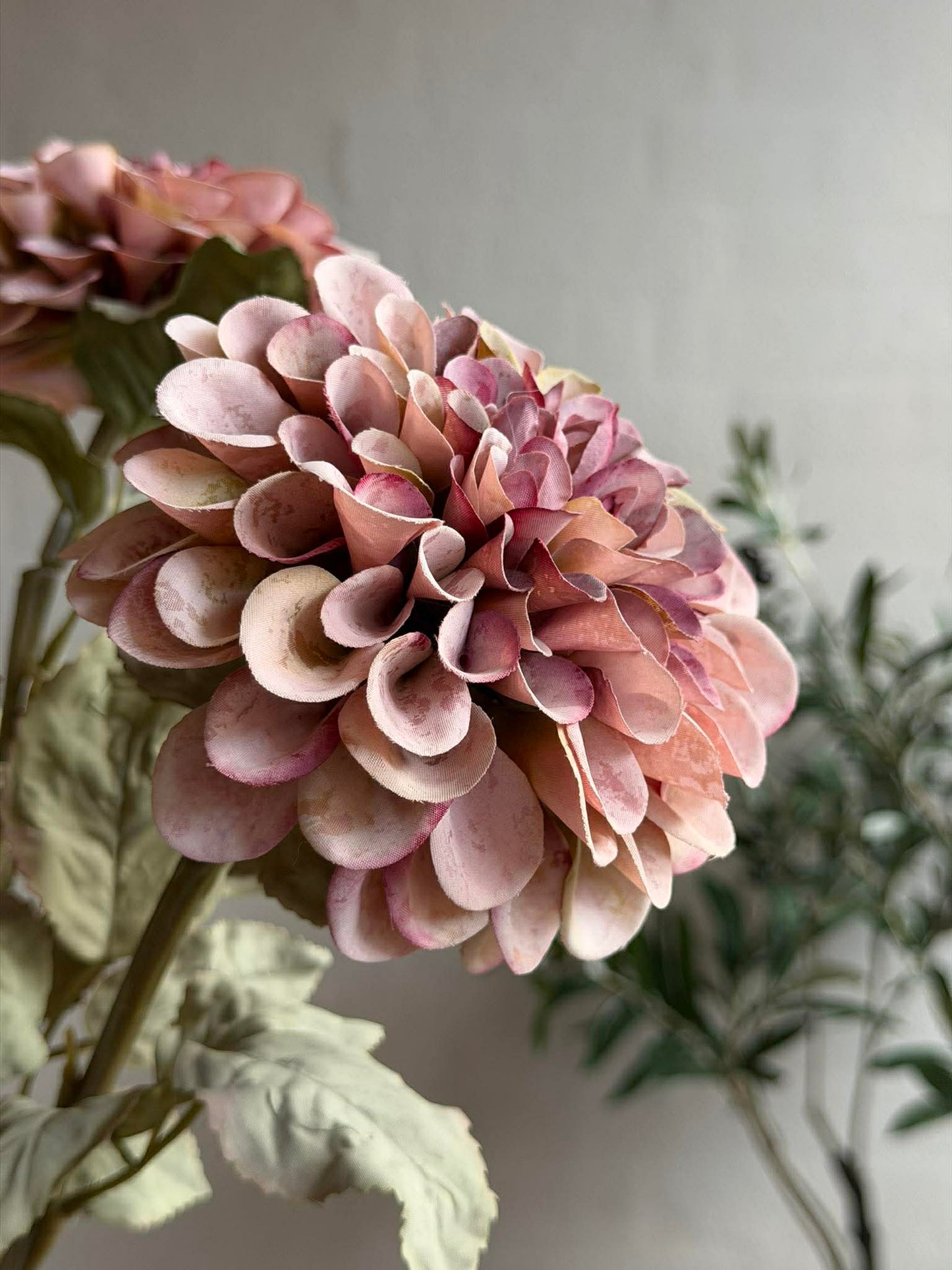 Blomst Dahlia 64 cm - Pink