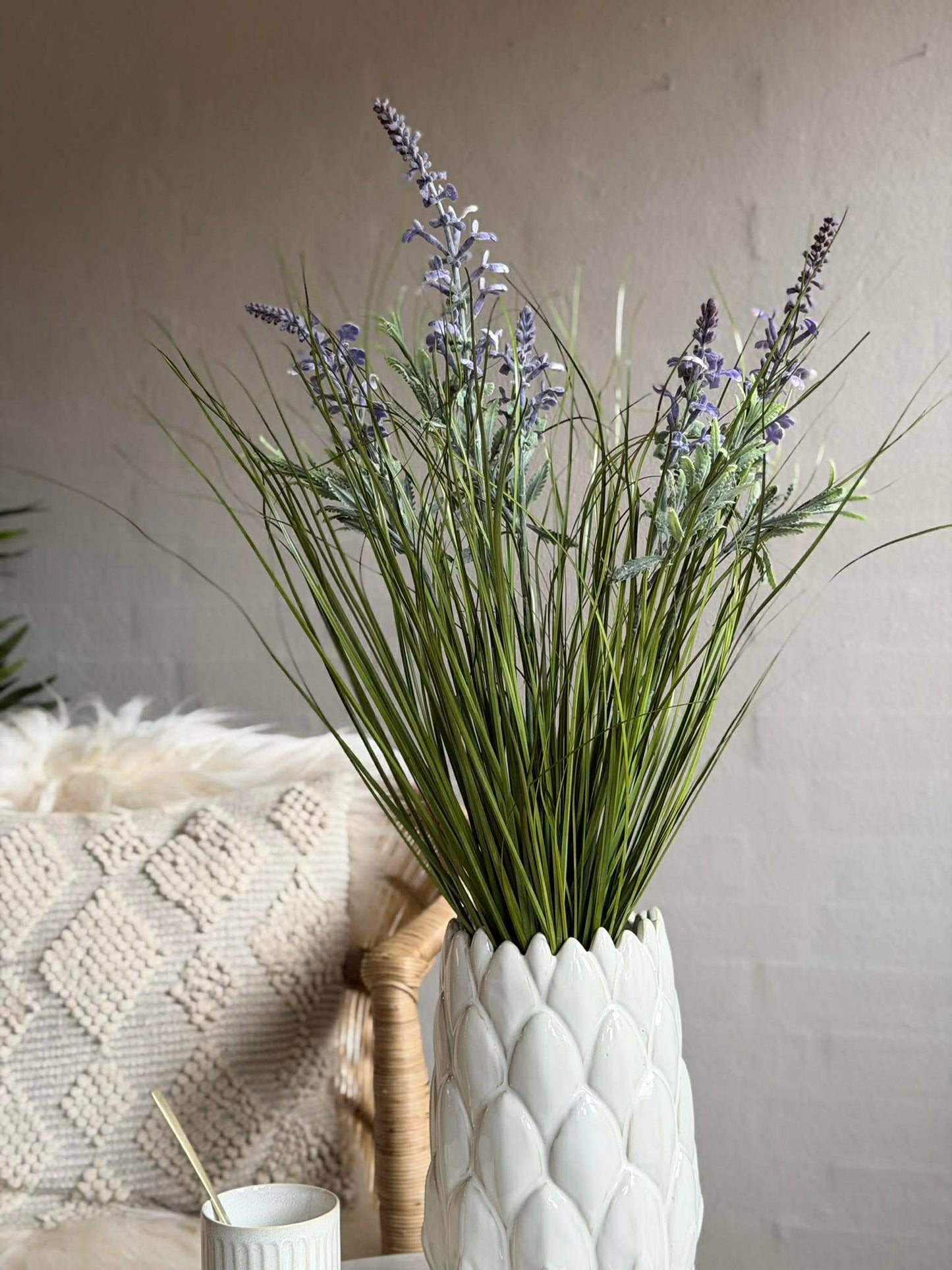 Lavendel i buket til inde og ude - 70 cm