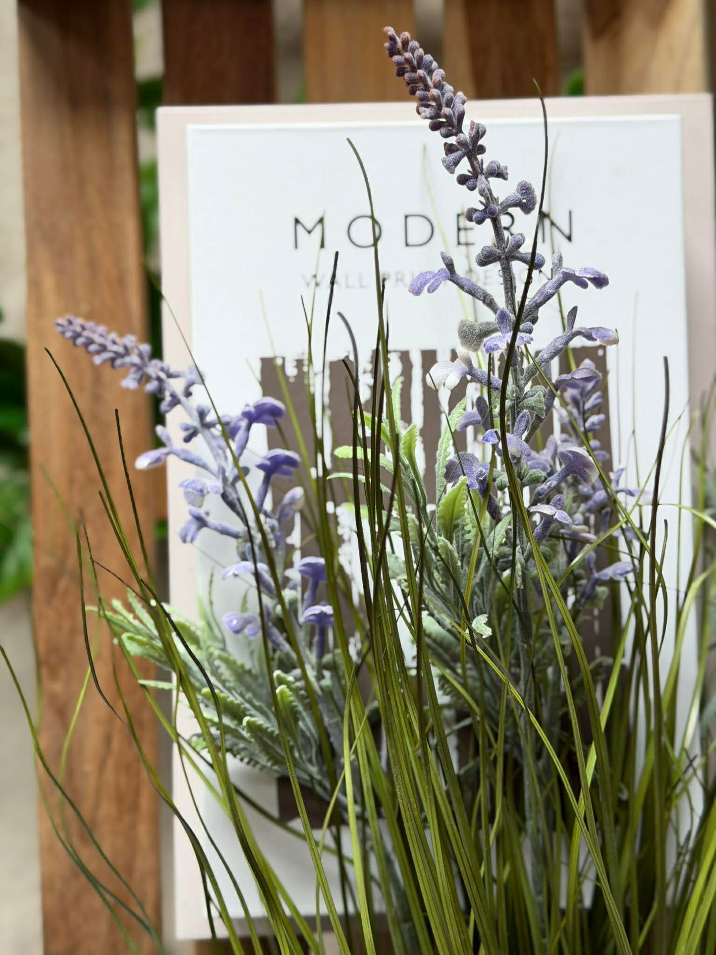 Lavendel i buket til inde og ude - 70 cm