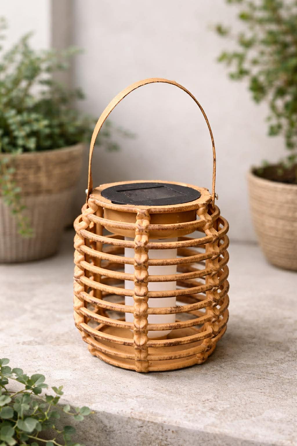 Lanterne med solceller - Flere farver