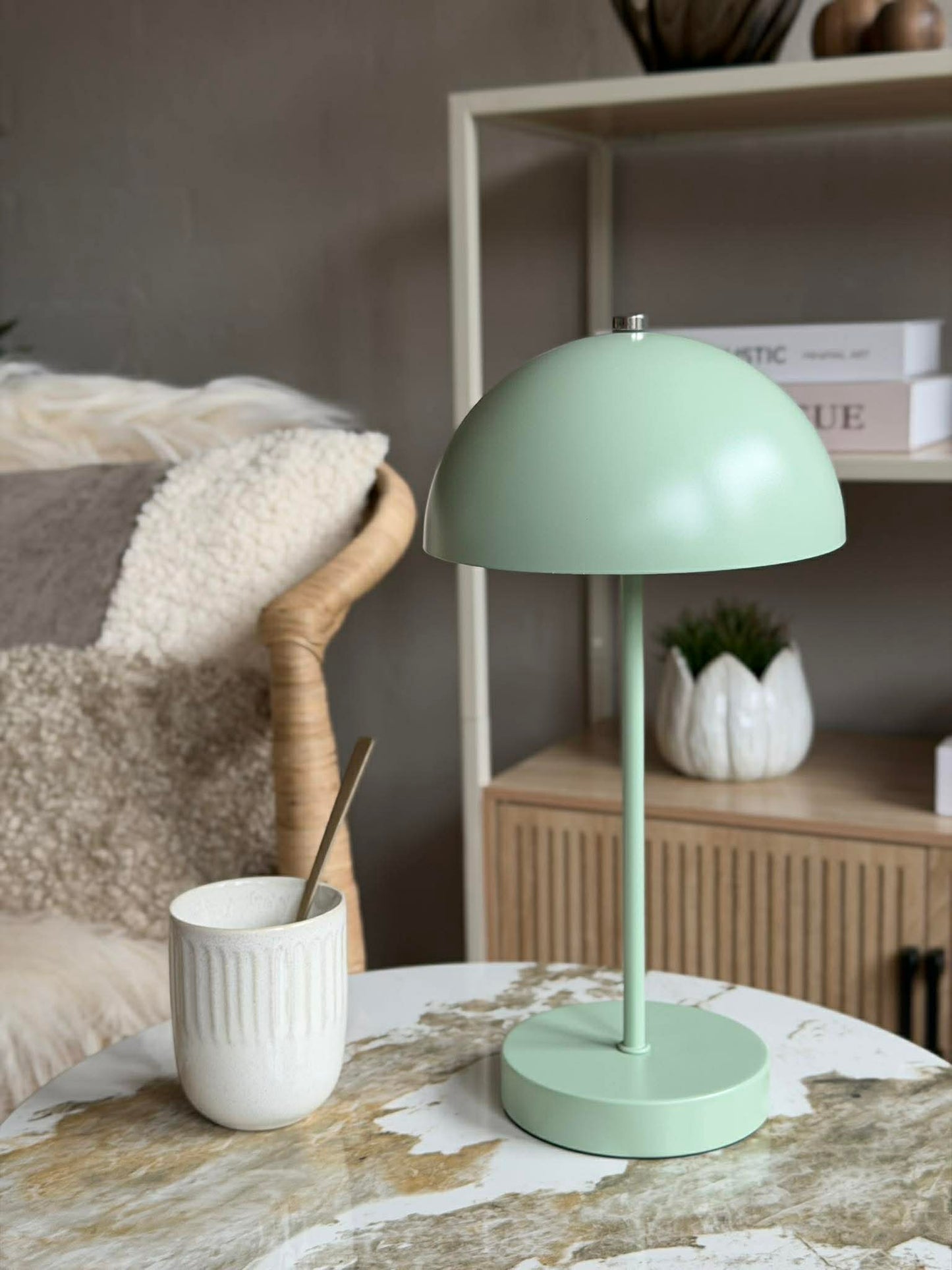 Bordlampe med touch  - Large Grøn