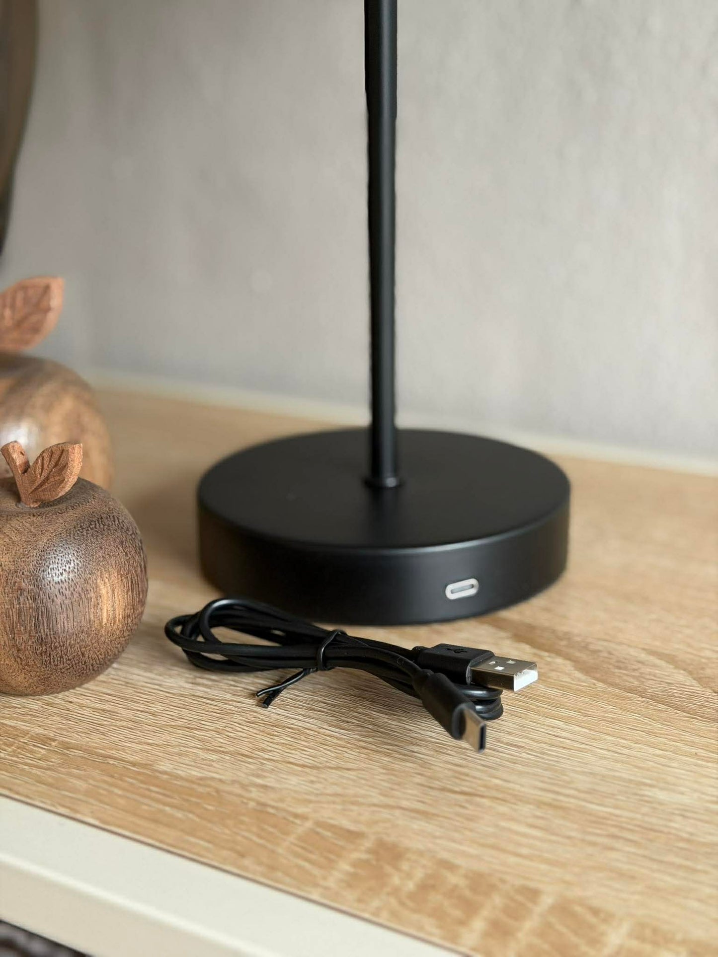 Bordlampe med touch - Large Sort
