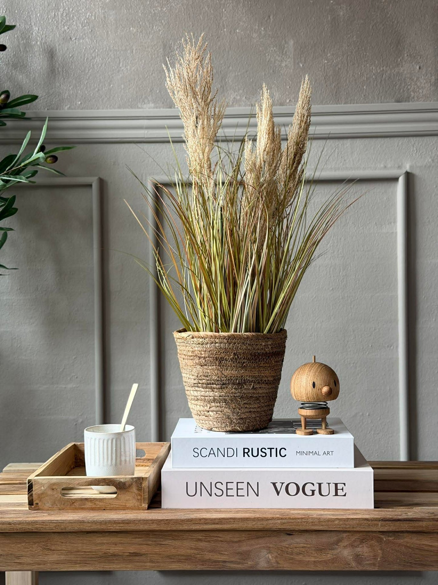 Pampas i potte til inde og ude - 60 cm