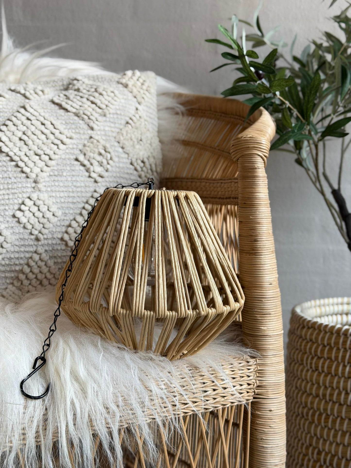 Lampe Marie Solar - Natur