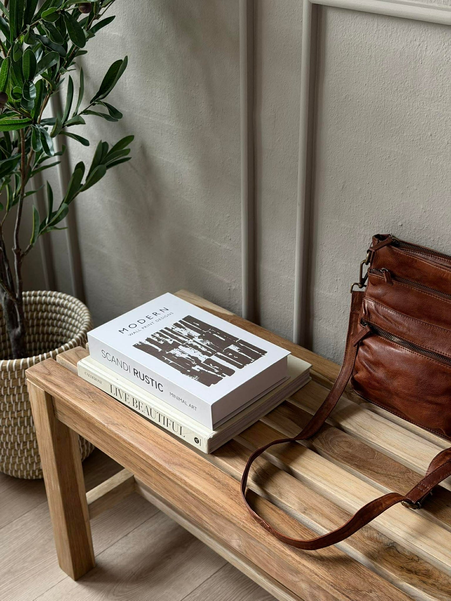 Bænk i Teak
