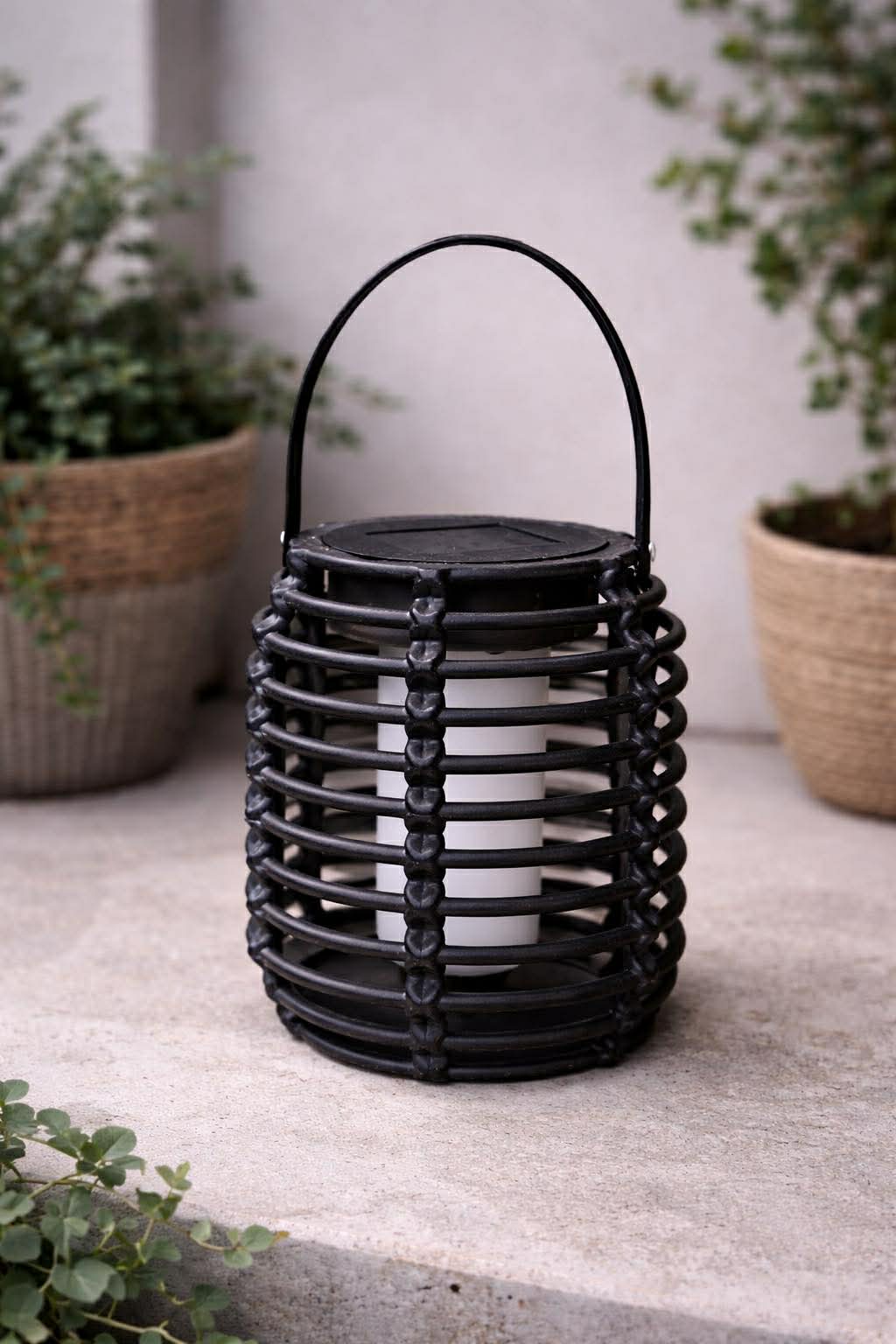 Lanterne med solceller - Flere farver