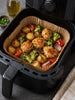 Airfryer Bagepapir Firkantet - 50 ark