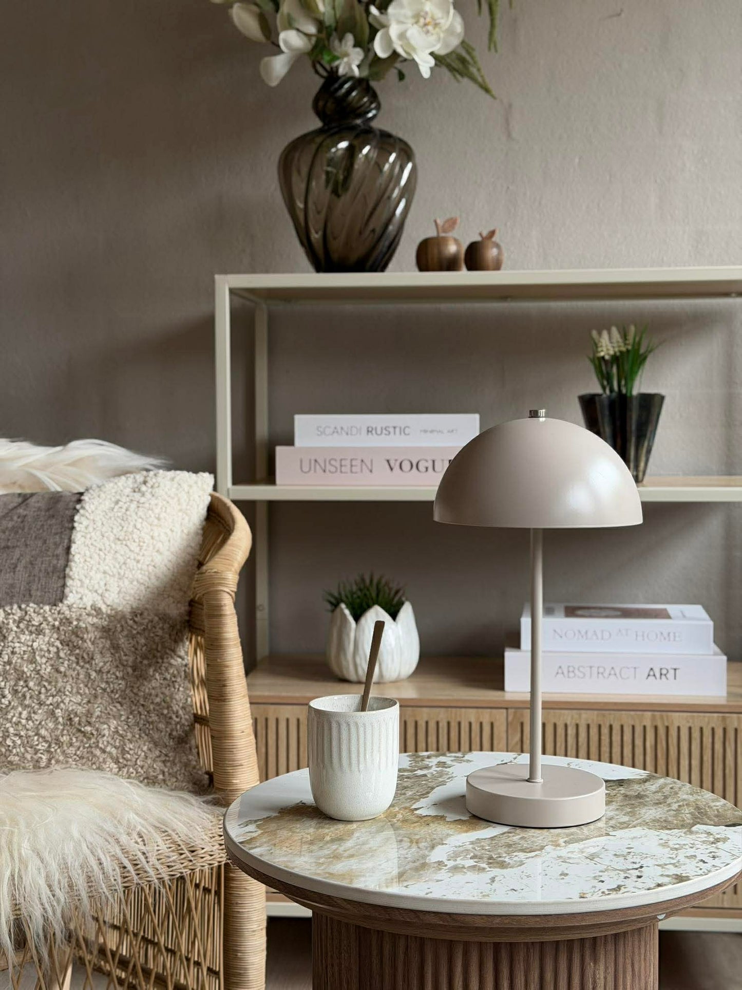 Bordlampe med touch - Large Sand