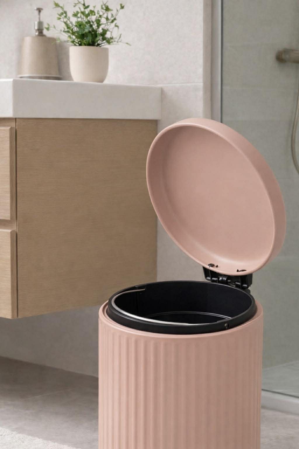 Toiletspand 3 liter - Rosa