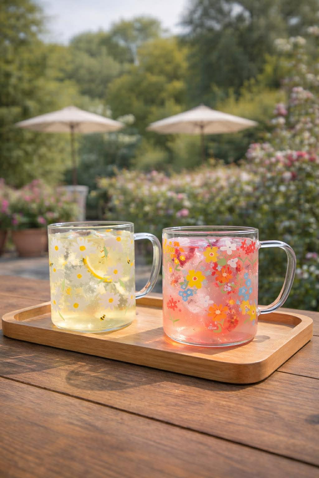 Krus i glas Summer - Color mix