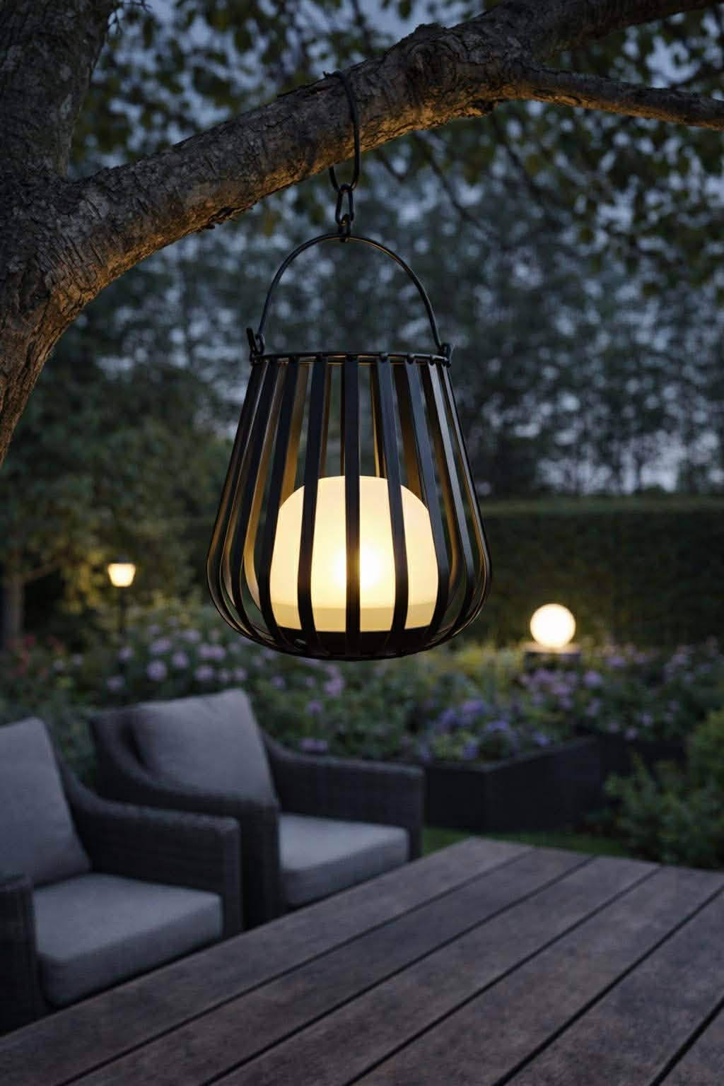 Lanterne Alma – Black