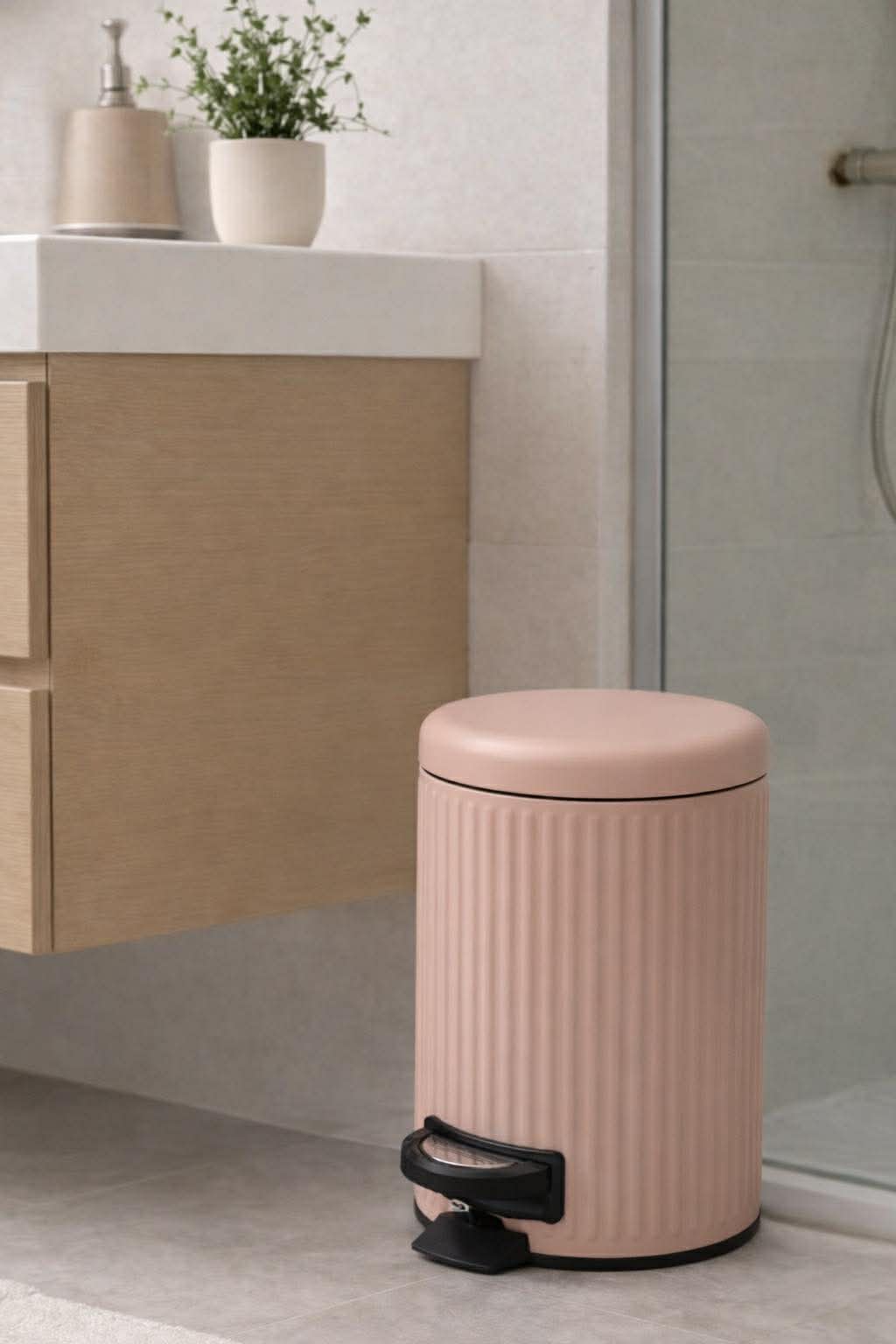 Toiletspand 3 liter - Rosa