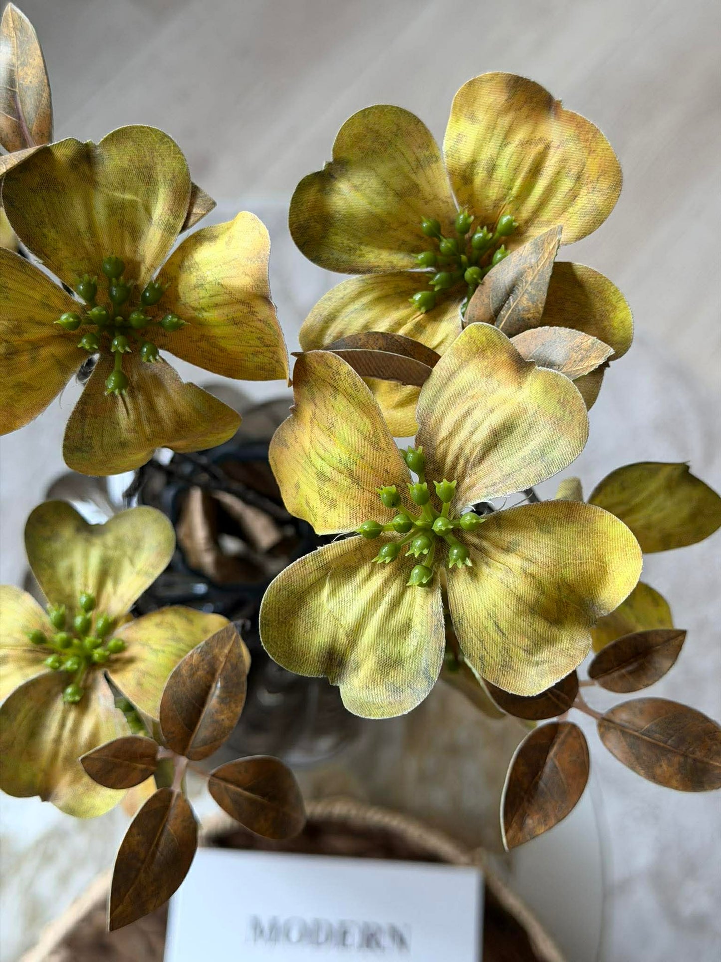 Blomstergren 78 cm - Flere farver