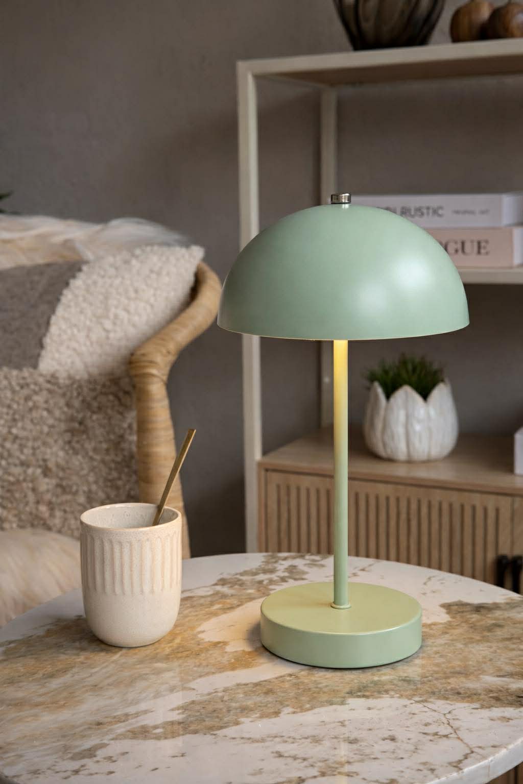 Bordlampe med touch  - Large Grøn