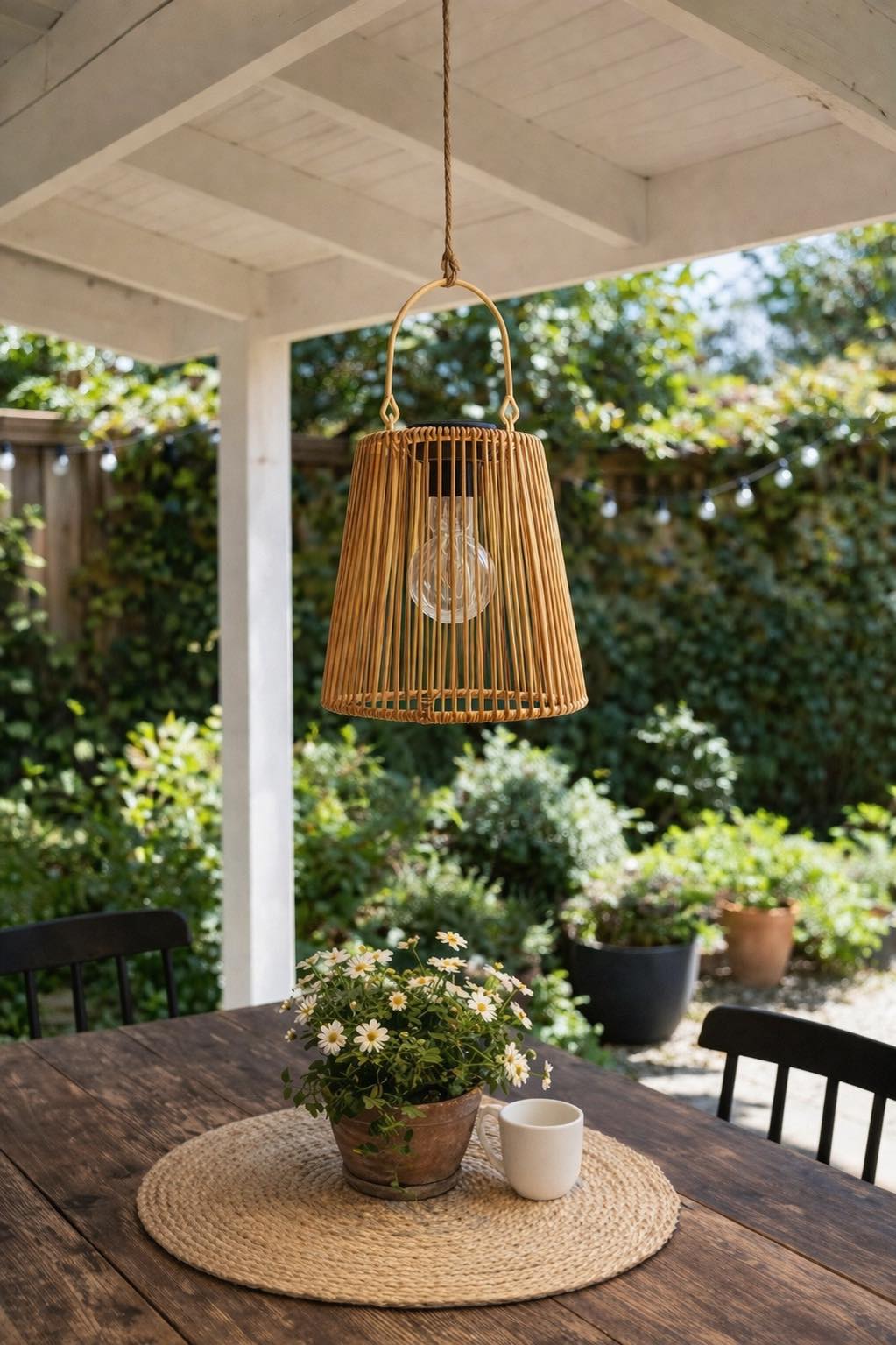 Sabbi lampe med solceller
